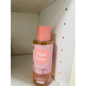 Victoria's Secret Pink Snow Body Mist Warm Vanilla RARE DISCONTINUED